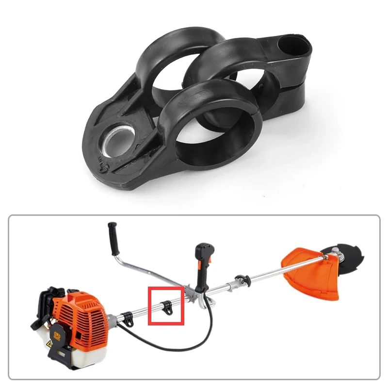 

15 шт. черных универсальных креплений-крюков для косилок и триммеров, для валов 26 мм, для электроинструментов, Clamptite Tools