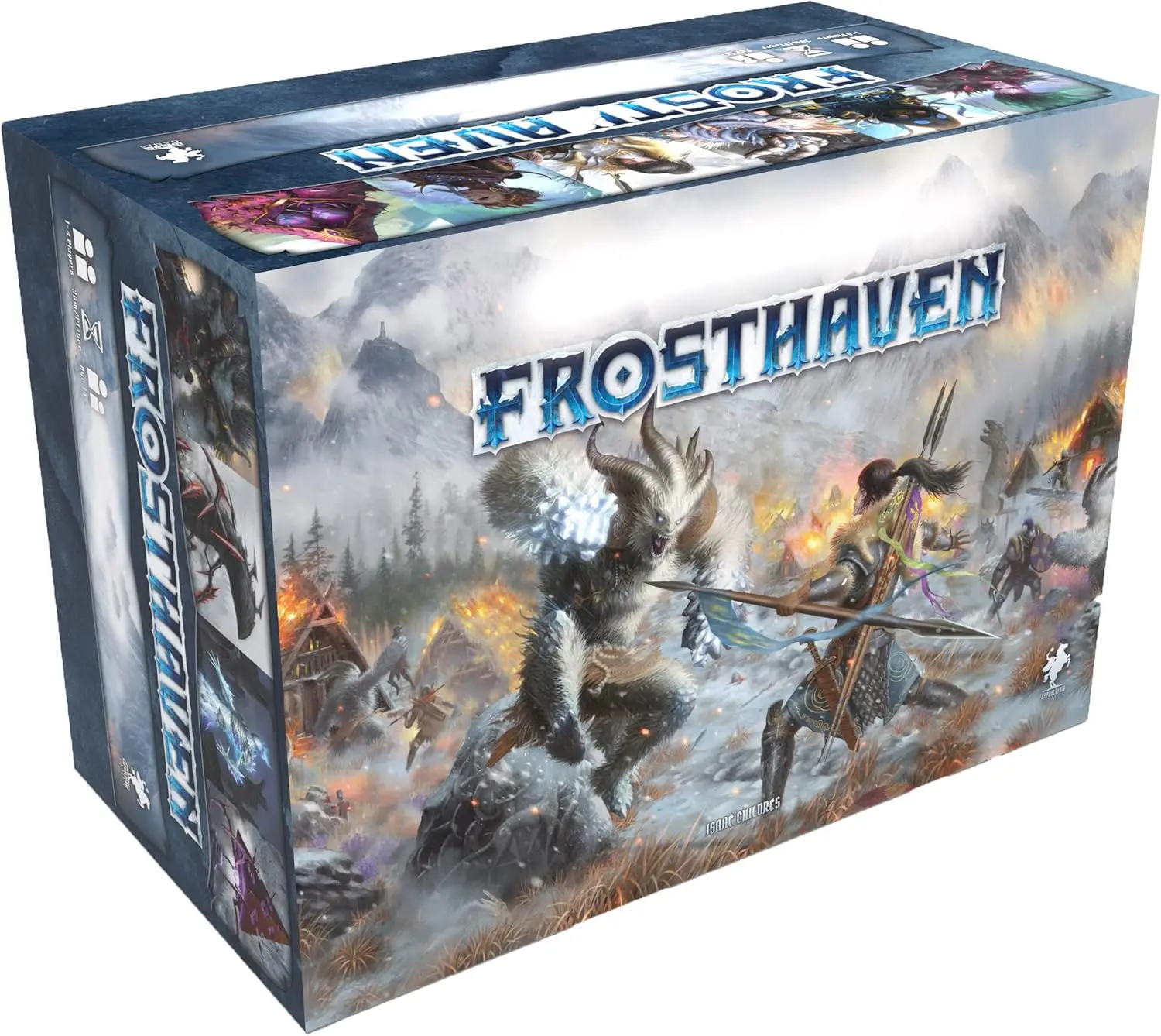 Frosthaven  Board Game  Ages 14+ -4 Players 30 Minutes Playing Time Per Player