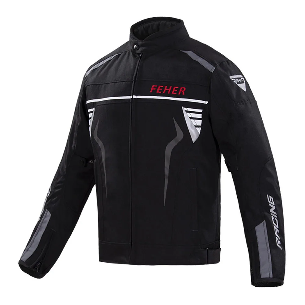 

Motorcycle Jacket Waterproof Moto Jacket Interior Detachable Moto Jacket Windbreak Biker Clothes Shock Absorption For 4 Season