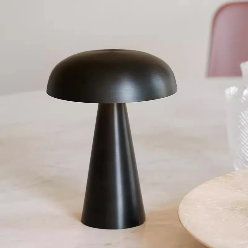 

Danish mushroom usb charging wireless atmosphere night light
