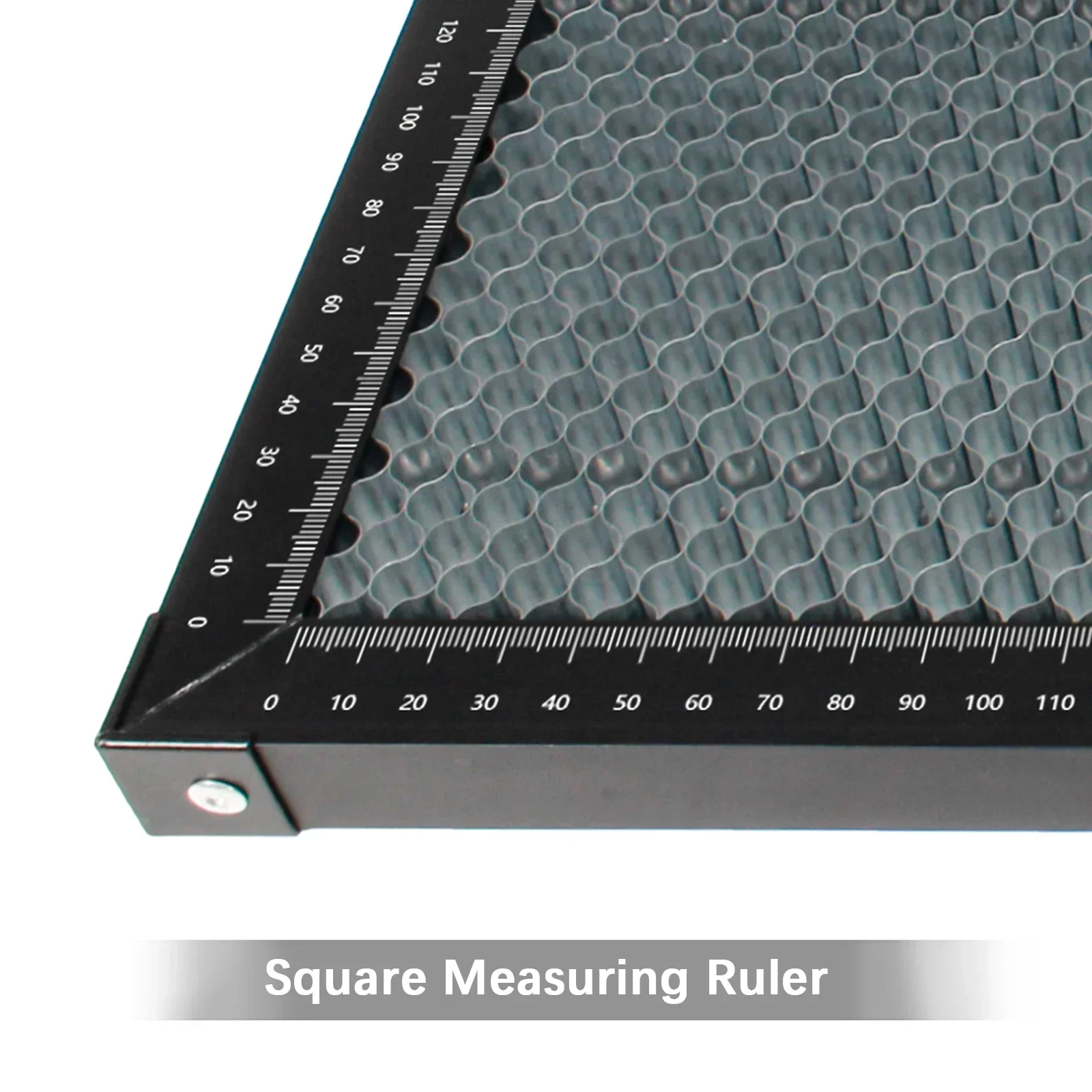 Mesa de trabalho em favo de mel para gravador a laser, plataforma de painel de aço com medição para máquina de gravação a laser co2/diodo/fibra