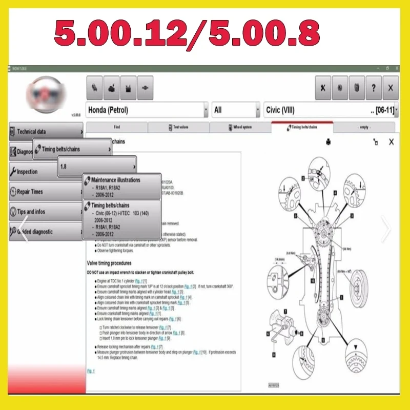 Wow V5.0012english Delphis Software il più nuovo Wow V 5.00.8 R2 / V5.00.12 per la versione Ds150e supporta più lingue