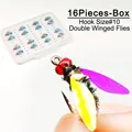 16Pcs-with Flies Box