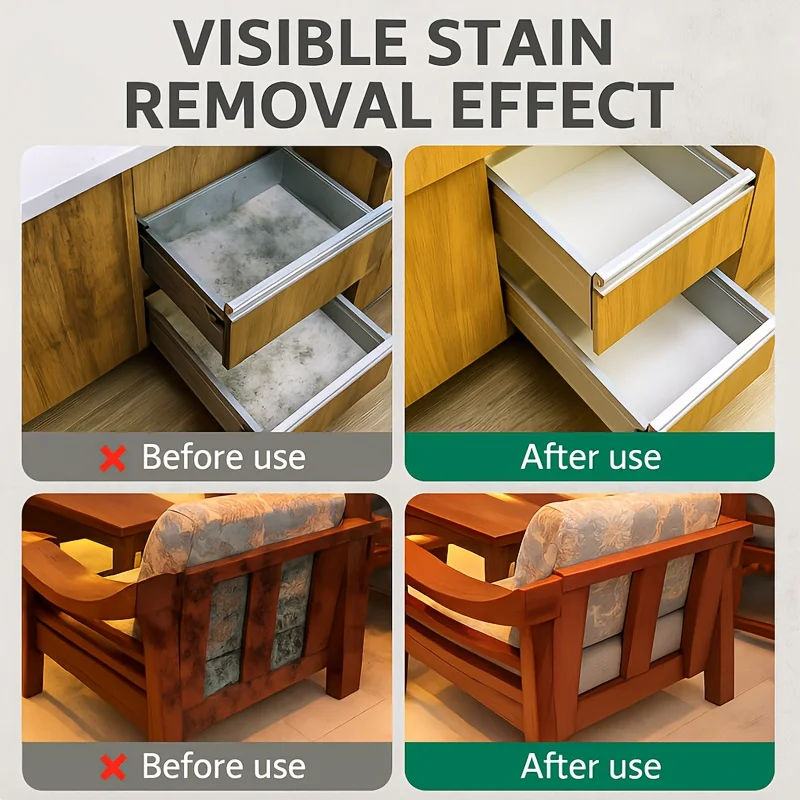 KJM Wood Black Spot Remover For Wood Floor Furniture Cabinet Wardrobe Wall Panel Restorer Cleaner Repair Care Solution - view 4