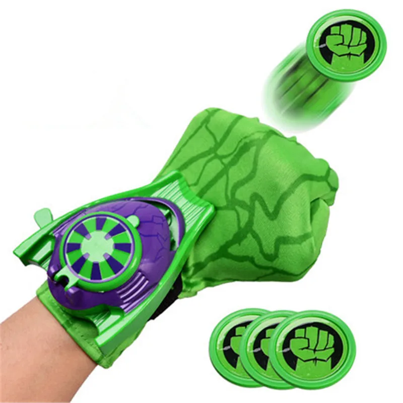 CS Anime The Hulk Launcher Glove Toy Spider Man No Way Home Figures Cosplay Costume Launchers Gloves Kids Toys Christmas Gift