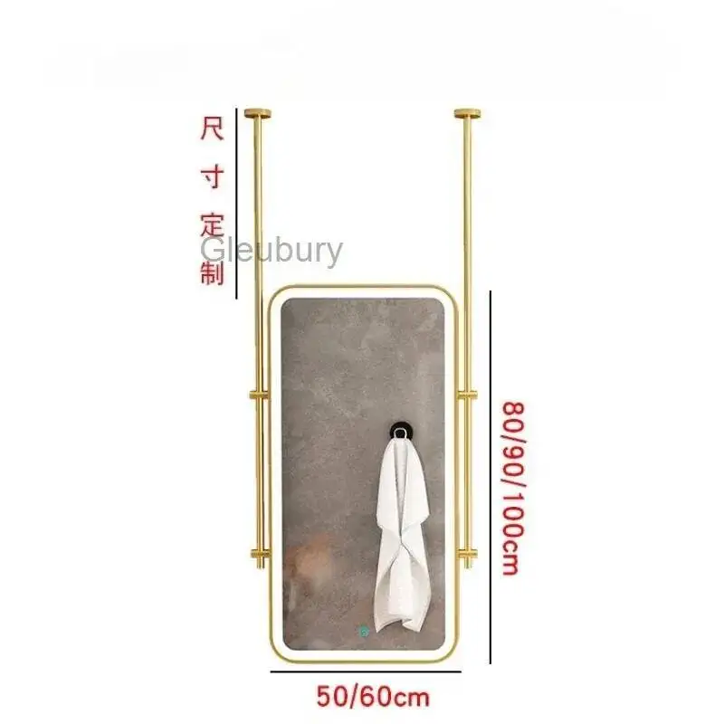 Room Cheap Decor Home Mirror Wall Sticker Mirrors Accessories House Decorations Living Room Decoration Man Mirrors With Light