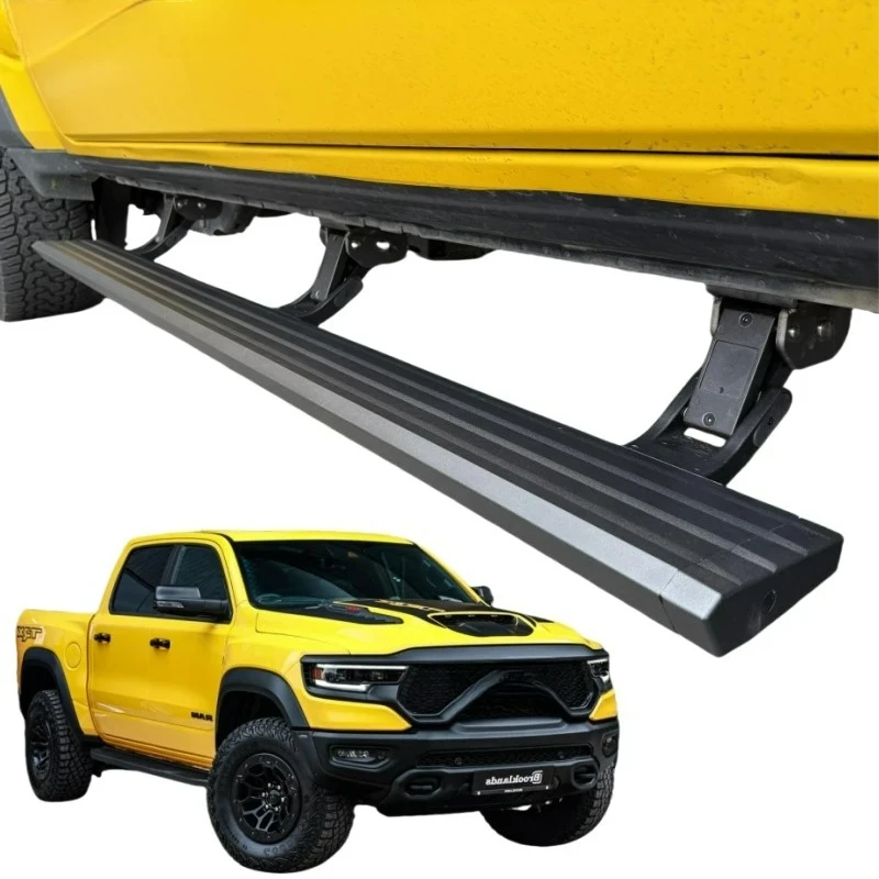 

Customized Production ForDodge Ram Rebel 1500 2500 3500 Ampere Truck Telescopic Electric Foot Pedal with Light