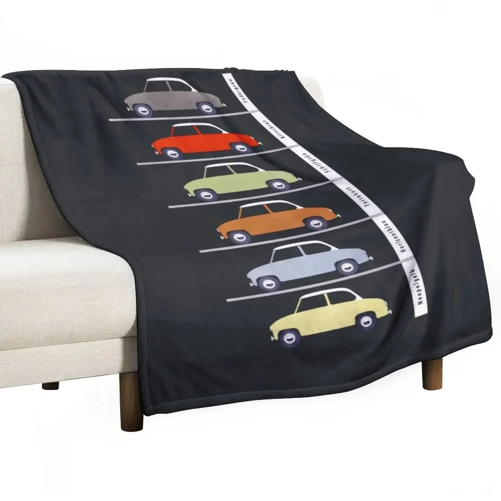 

GLAS GOGGOMOBIL Throw Blanket Custom Flannels Blankets