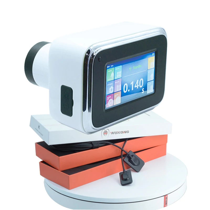 Southeast Asia cheaper High Frequency 60kV/65kV/70kV adjustable Tube Portable x Ray Dental Machine LCD Touch Screen + rvg sensor