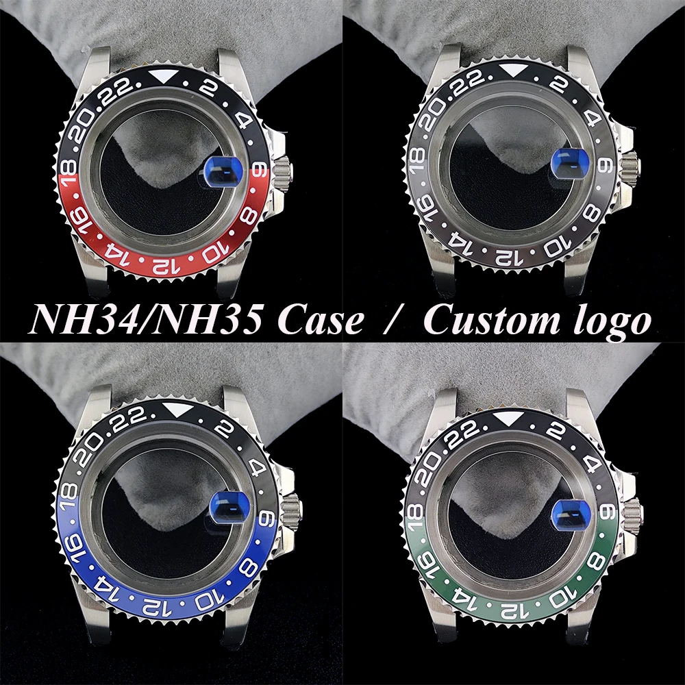 

NH34 Case NH35 Case Men's Watch Customized Logo Case Suitable for NH34/NH35 Movement Watch Accessories