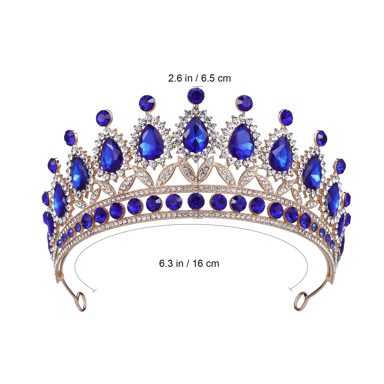 حجر الراين تاج تيارا خوذة الزفاف حفل زفاف عيد ميلاد حفلة موسيقية العازبة العودة للوطن زي مهرجان الشعر الزخرفية