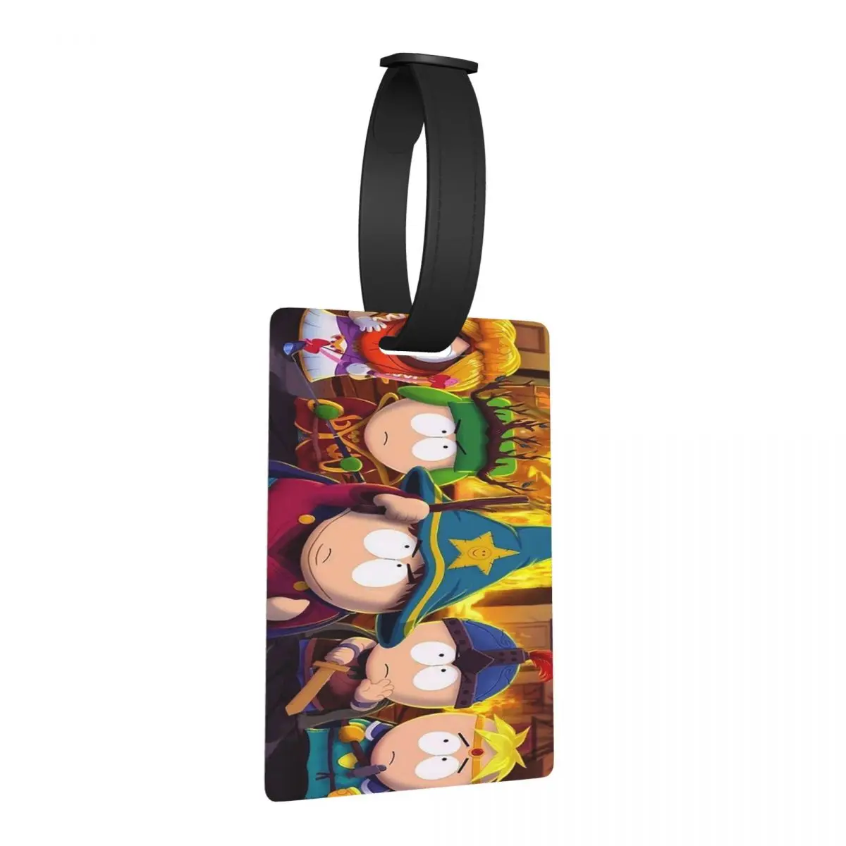 

SouthPark Wizards Luggage Tags Suitcase Accessories Travel Cute Baggage Boarding Tag Label Holder ID Name Address
