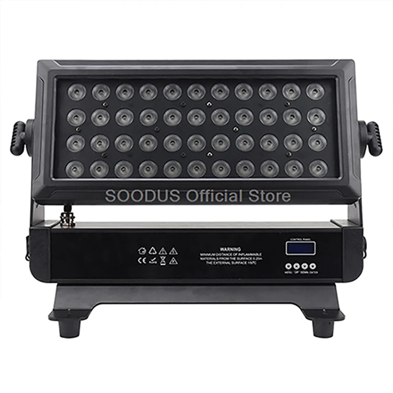 

Dj Light 44PCS 10W LED Floodlight IP65 Waterproof RGBW LED Wall Washer Light Stobe DMX512 Control For Stage DJ Show Outdoor