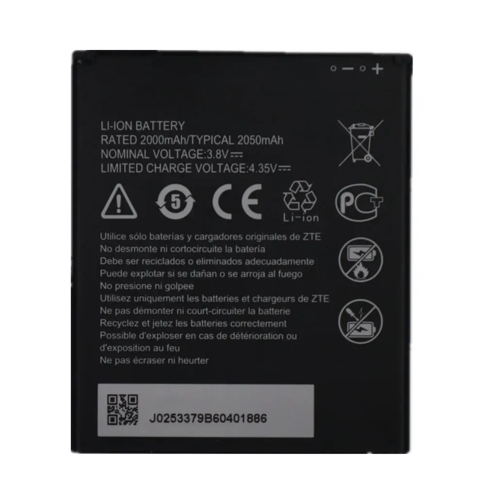 2050mAh Li3820T43P4h695945 Original Battery For ZTE Blade A3 2019 / Blade L8 High Quality Phone Battery Bateria