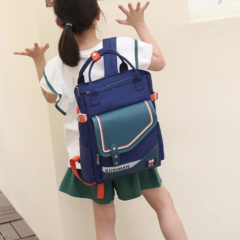 Children Students Cartoon Unicorn Tutorial Bags New Portable Small Schoolbag for Girl Boy British Style Storage Bag Kids Handbag