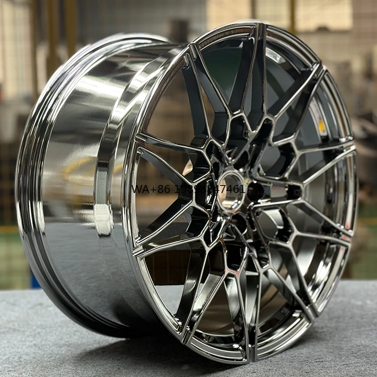 

18 19 20 21 22 Inch 5x112 5x114.3 5x120 Chrome Passenger Car Wheels Rims Forged Alloy Wheels for bmw X3m F97 X4m F98 X5m M5