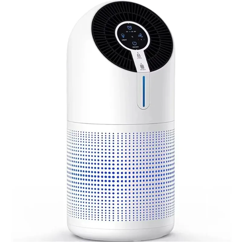 

Household Air Purifier with Hepa 13 Filter Manual Standing or Tabletop Mount Plastic Pure Air Ion Pet Cleaner ROHS Certified
