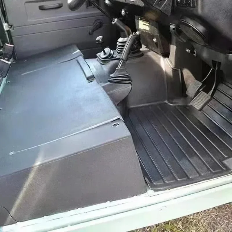 custom-fit 3D car mats for Land Rover Puma defender 90 110 TDi300 TD5 right hand drive car modify protection decoration products