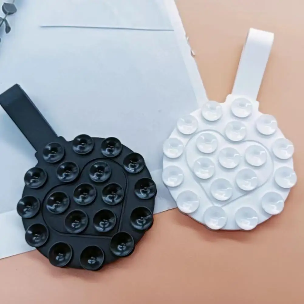 Регулируемый держатель для телефона, красочный силиконовый держатель для телефона на присоске, магнитное универсальное крепление для телефонов, двусторонняя настенная присоска