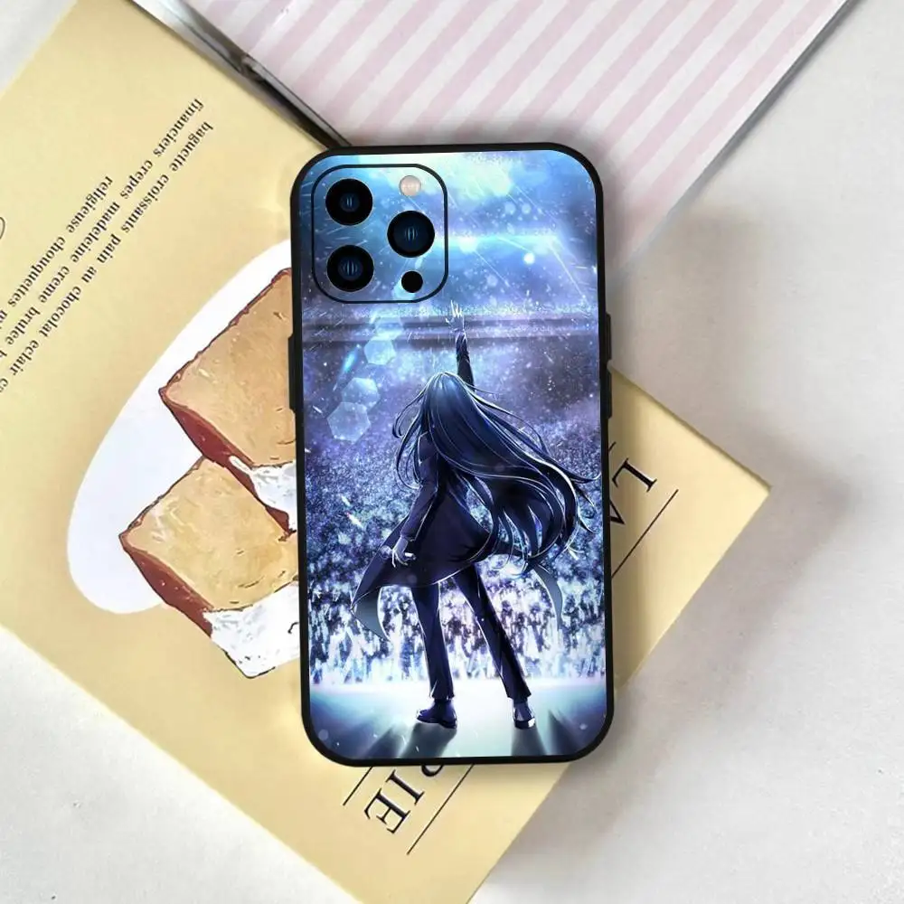 1 قطعة Ado Kyogen X Uta جراب هاتف سيليكون لينة آيفون 17 الهواء 16 15 14 13 12 11 زائد برو ماكس زائد