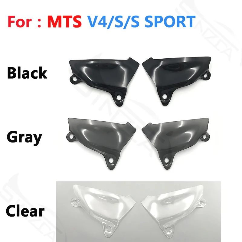 For DUCATI MULTISTRADA MTS V4/S SPORT Windshield Windscreens Wind Deflectors New Plate Side Panels Transparent