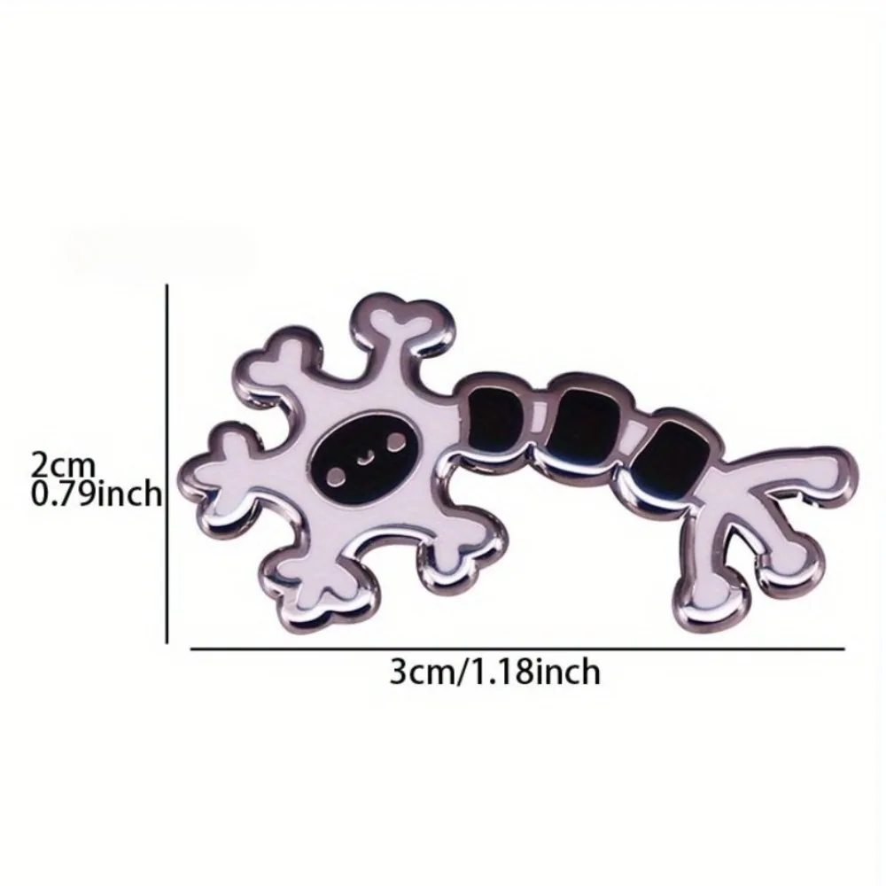 1pc Interesting Brain Science Cartoon Neuron Brooch Badge Cute Nurse Doctor Gift Pins