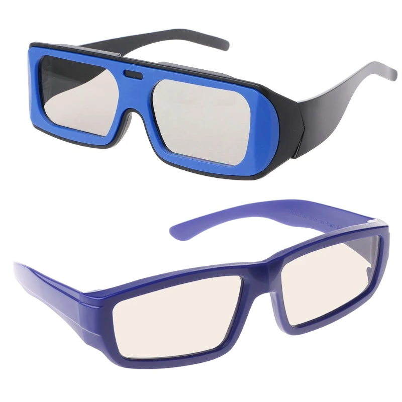 3D Visual Effect Upgrade 3D Movie Game Glasses Clear and Quality Lens for Various Viewing Demands 3D Movie Glasses