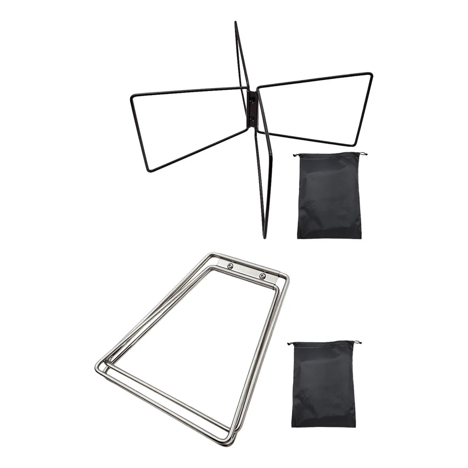 

Foldable Cooling Stand Camping Furniture Tool Lightweight Ice Box Holder Stable Luggage Rack Fridge Ice Box Holder for Patio