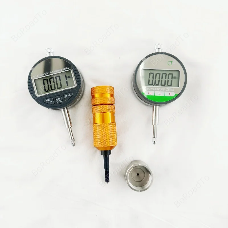 For Bosch SiemensDiesel Piezo VDO Injector Solenoid Valve Common Rail Magnetic Dynamic Stroke Measurement Tool Seat Adaptor