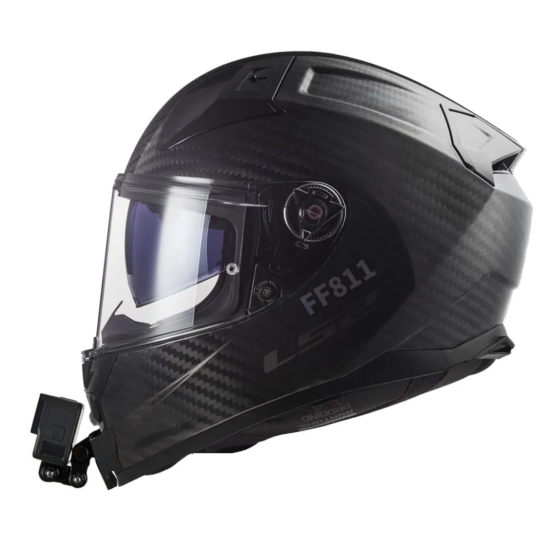 Kask LS2 niestandardowy FF352 ff811 ff300 ff345 ff394 ff353 ff358 ff390 ff396 MX701 MX436 ff800 ff801 ff802 ff805 ff900 ff903 ff370 podbródek uchwyt na GoPro kamera Insta360 X3 — zdjęcie produktu 7