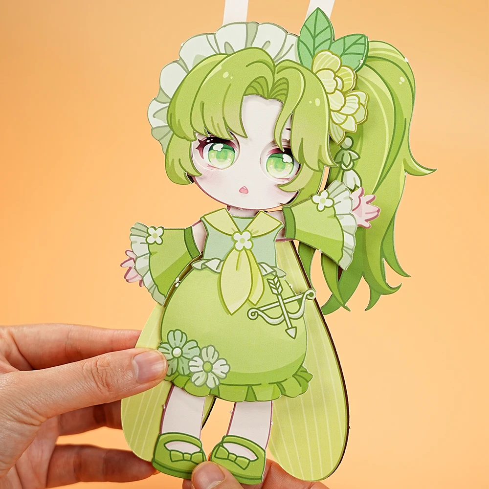 

Dream Fairy Constellation paper doll 13cm OB11 Maytree Doll Collectible Cute Style Kawaii Toy Figures Birthday Gift for Kids