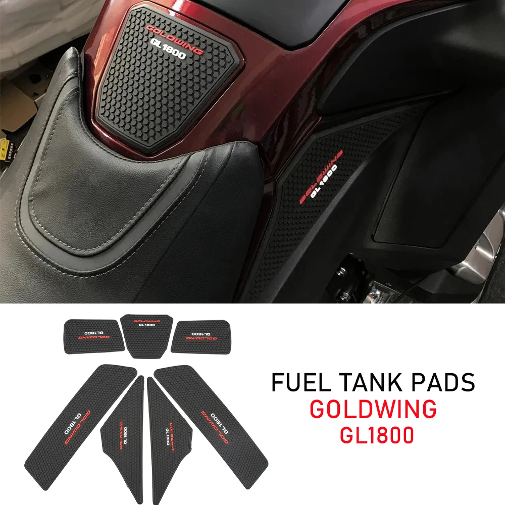 

GL1800 GOLDWING Accessories Fuel Tank Pad for HODNA Gold Wing Luggage Protector Stickers Goldwing1800 Knee Grip Pad GL1800 Parts