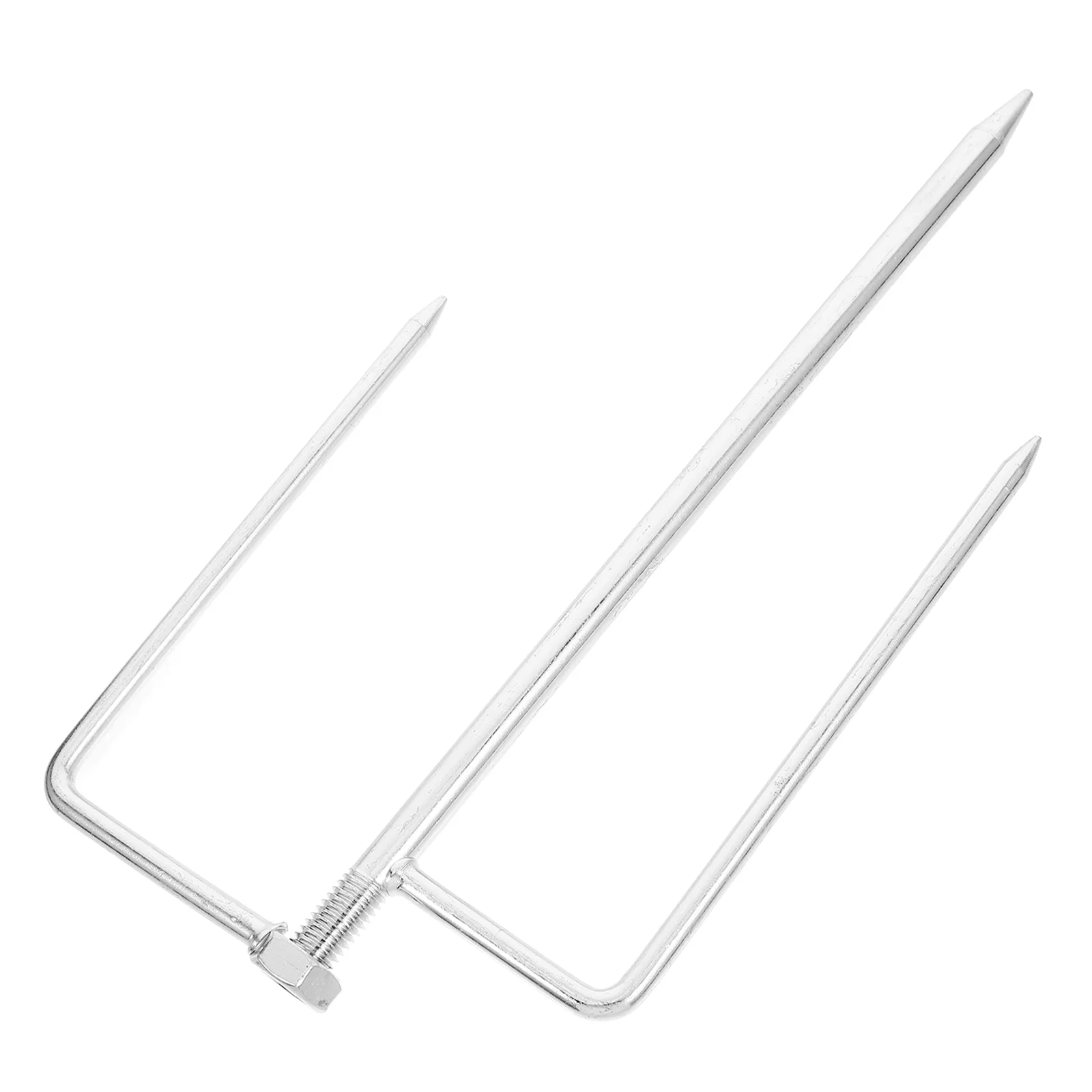 Beach Umbrella Metal Holder Stake Spike Fishing Stand Sand Anchor Ground Umbrellas Parasol Seat Plug Fixing Bracket