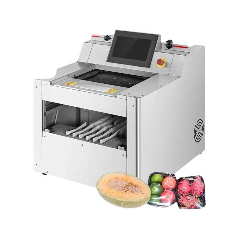 Fully Automatic Plastic Wrap Packaging Machine Cutting and Sealing Machine for Vegetables and Fruits