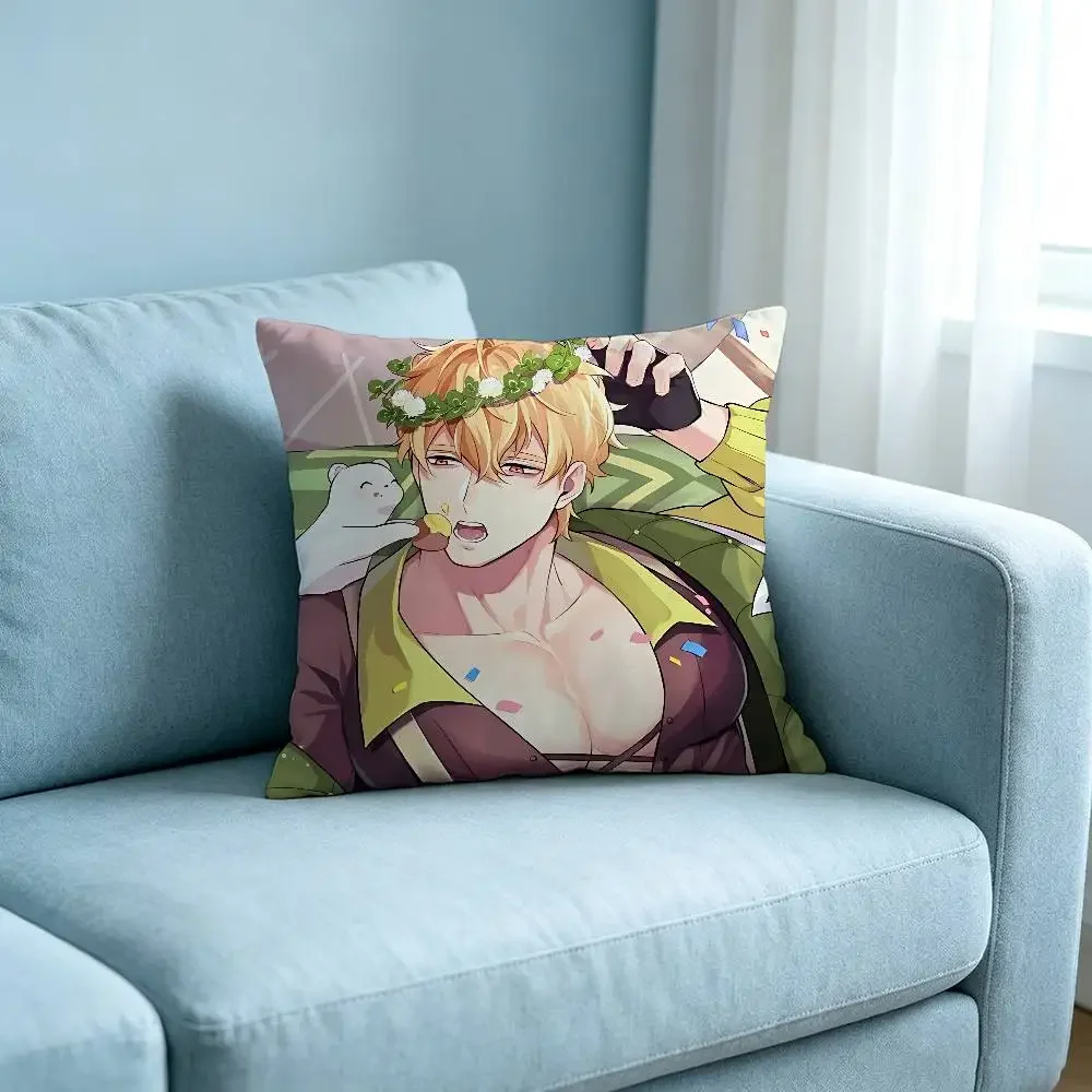 Q-Quincy Nu Carnival Customizable Square Pillowcases, Stylish And Soft, Perfect For Beds, Cars, And Sofas.