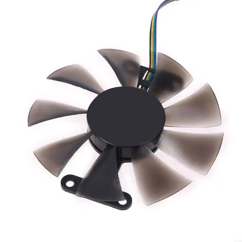 LX0B 2x 85mm PLD10015B12H 0.55A RX580 RX590 Untuk PowerColor DataMaland Radeon 580 590 Red Devil Graphics Card Fan Cooling