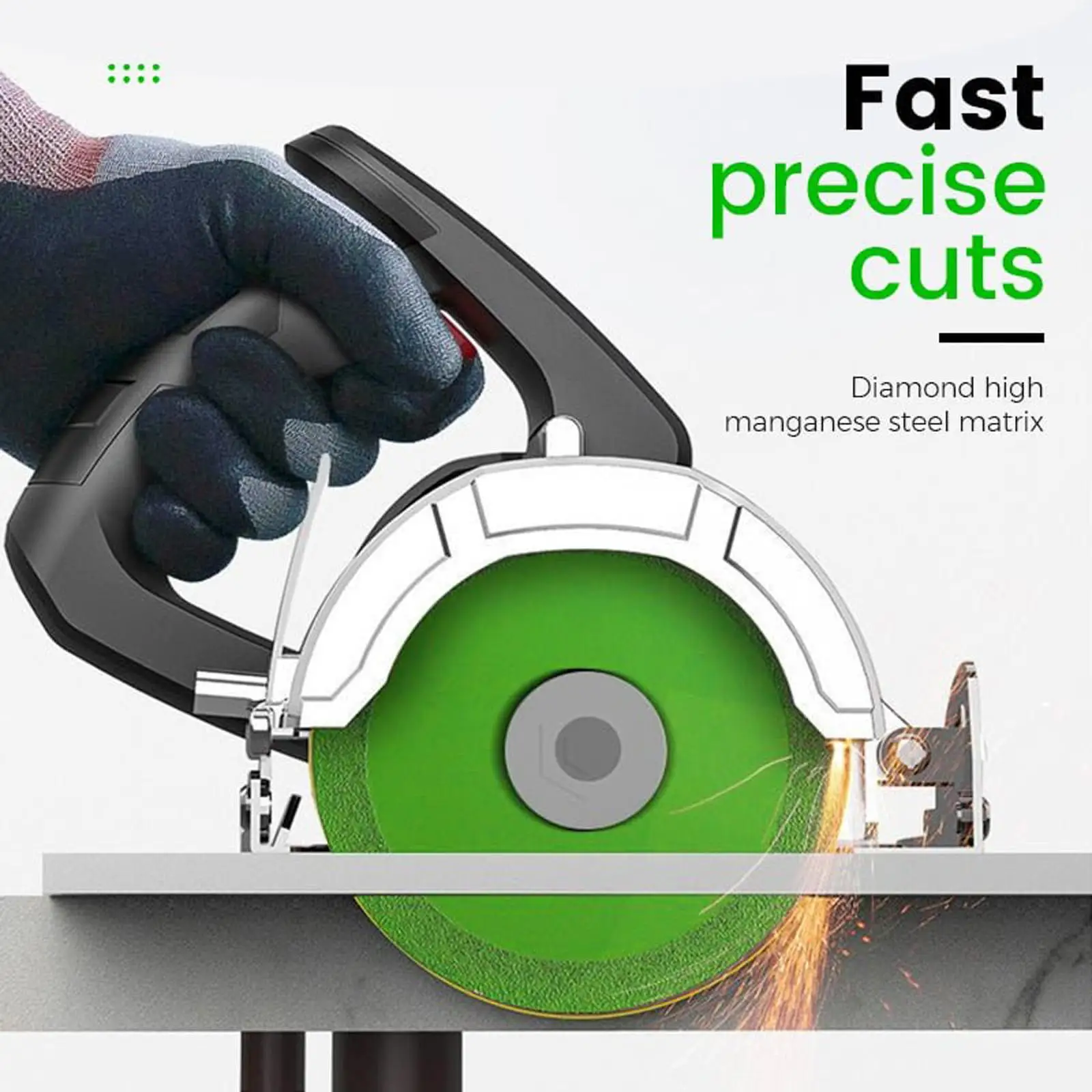Glass Cutting Disc Porcelain Ceramic Tile Ultra-thin Saw Blade Diamond Jade Wine Bottle Ceramic Polish Angle Grinder Machine