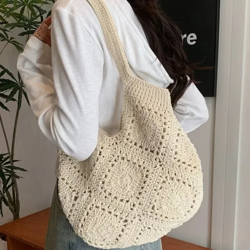 solido-primavera-versatil-sacos-de-ombro-tecido-grande-capacidade-simples-senhoras-sacos-2025-venda-quente-ziper-bolsas-femininas-casuais