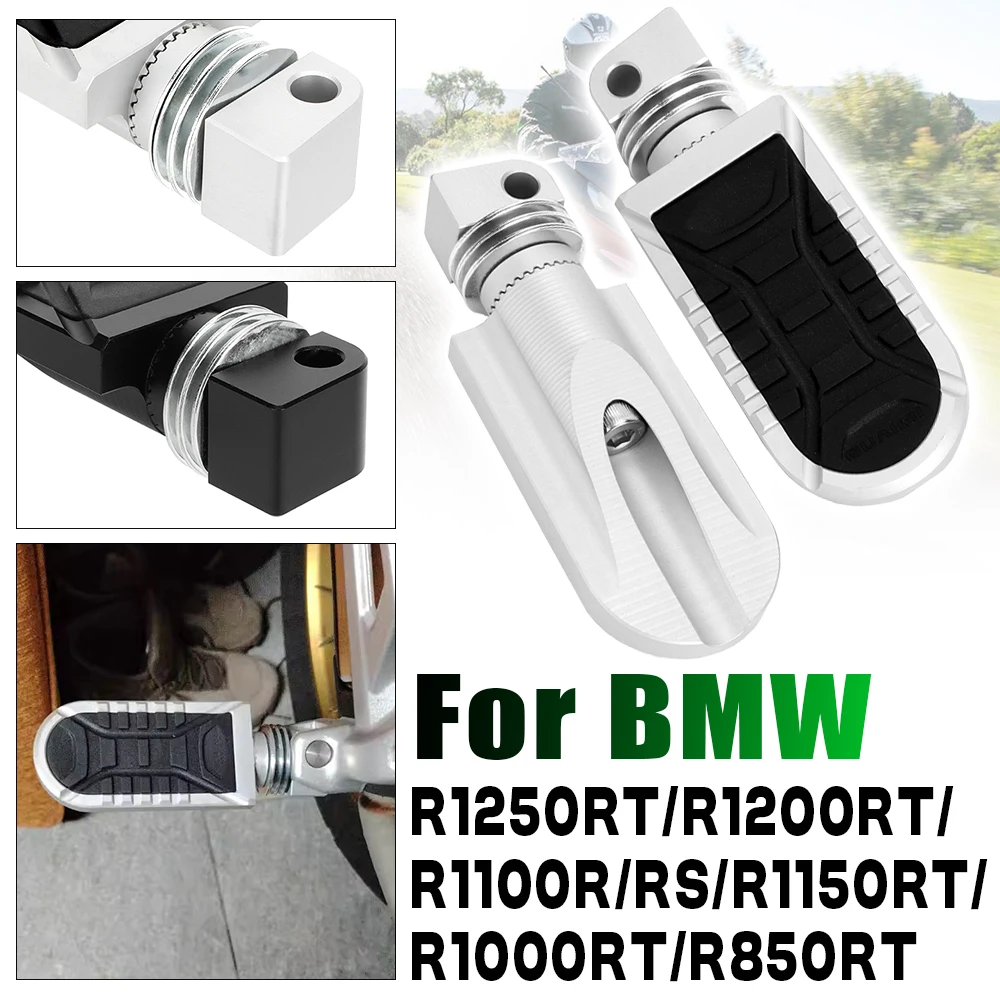 

For Bmw R1250 RT R1200 RT LC R1100R RS R1150RT R850R RT Motorcycle Adjustable Rear Footrest Rotatable Passenger Foot Pegs Rests