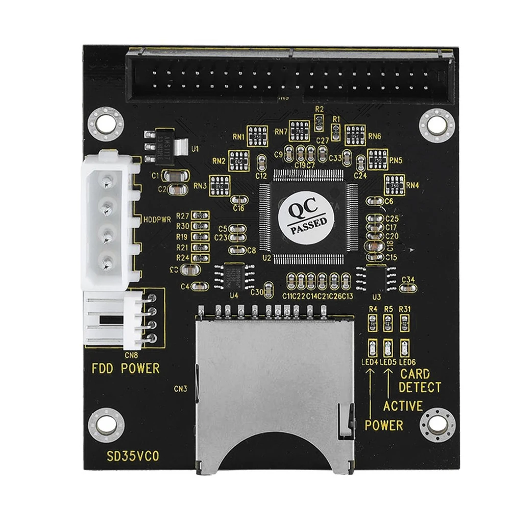 بطاقة توسيع SD إلى 3.5 بوصة IDE 44Pins SD إلى 2.5 بوصة IDE 44Pins SSD بطاقة محول بطاقة توسيع الذاكرة لأجهزة الكمبيوتر المحمول اللوحي