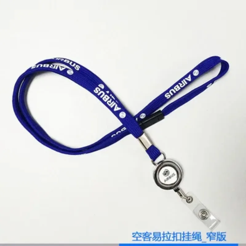 Air Crew Boarding Pass Rope Metal Buckle
