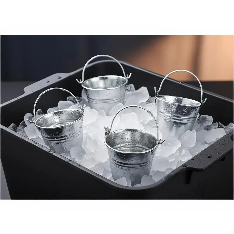 Reusable Mini Metal Drinking Cups 1/3/5Pcs Portable Handle Design Food Grade For Backyard Party Picnic