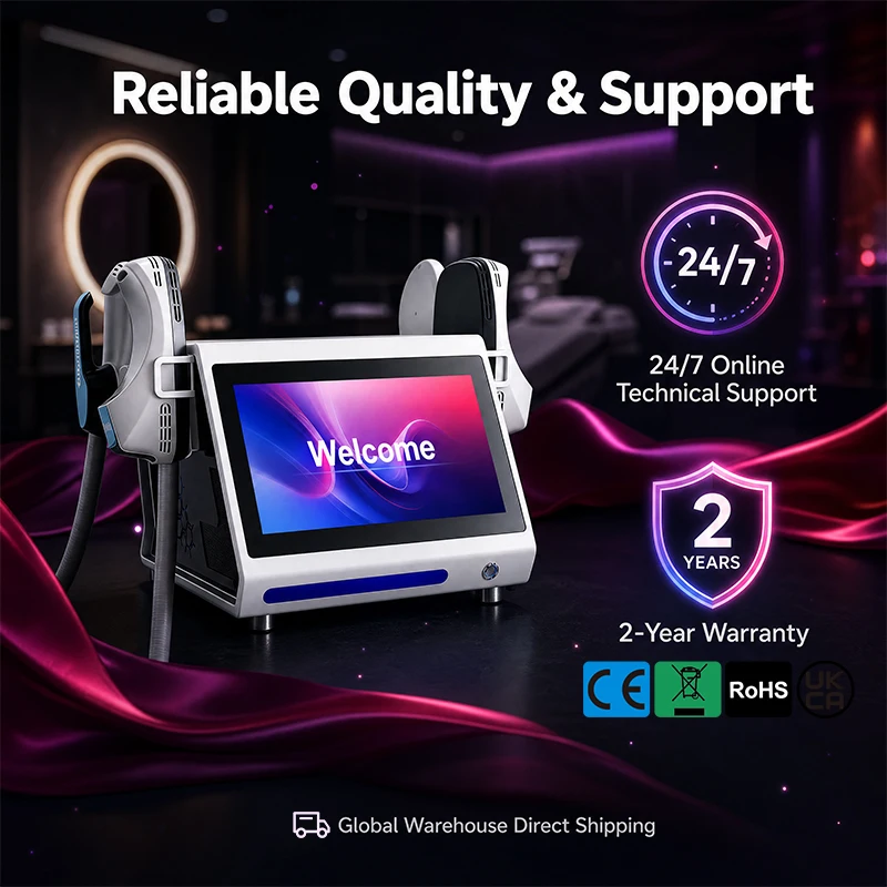 2026 CE  Latest Emsnova RF Professional 6500W Machine EMS PRO Ultra Sculpt Muscle Stimulation Weight Loss 15T For Salon Home Ues