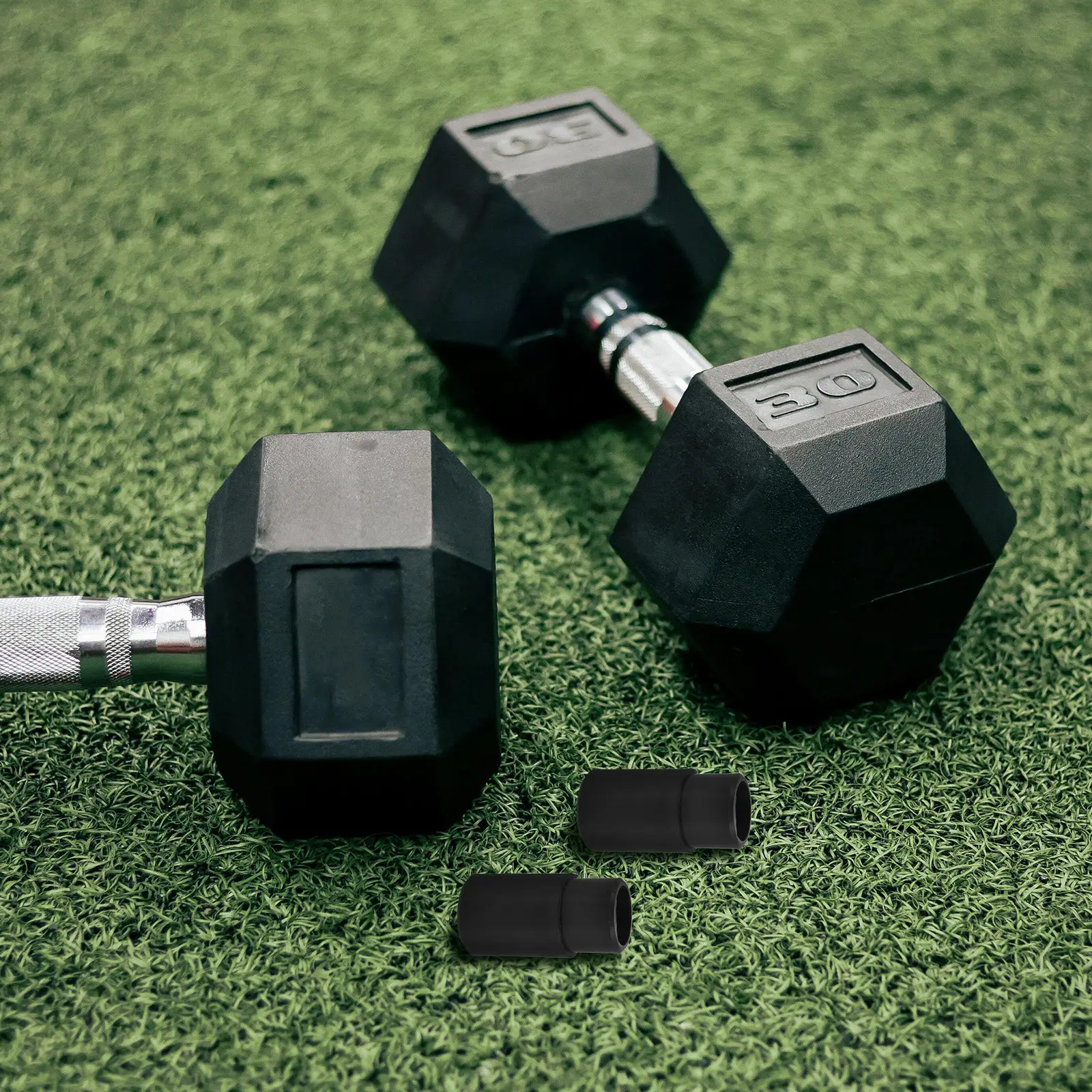 2Pcs Precision Weight Distribution Barbell Clamps for Strength Training, Smooth Guide Sleeve, Quiet Gym Accessories