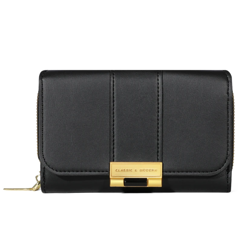 Zipper PU Leather Quality Female Purse Women Wallets Small Wallets Card Holder Wallet Card Bag