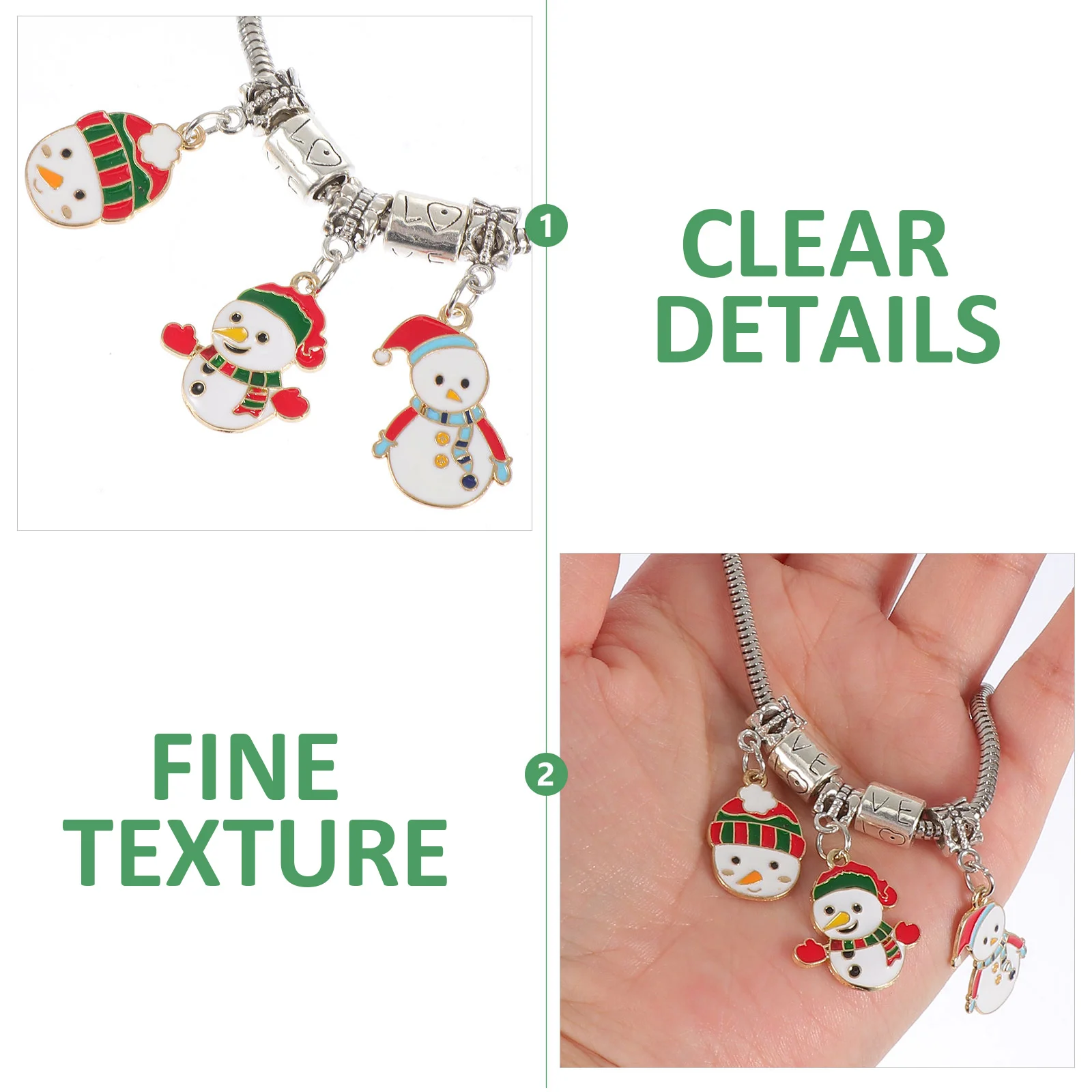 

Браслет из сплава, Рождественский адвент-календарь, Girasol 2024, детский декор на запястье, рождественская цепочка, украшение для тематической вечеринки, дизайнерские ювелирные изделия для мамы