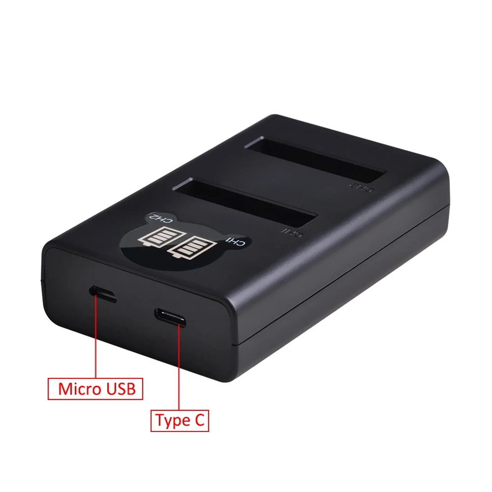 Batmax EN-EL5 EN EL5 EL5 batería recargable de iones de litio + cargador USB Dual para cámara Nikon Coolpix P80 P90 P100 P500 P510 P520