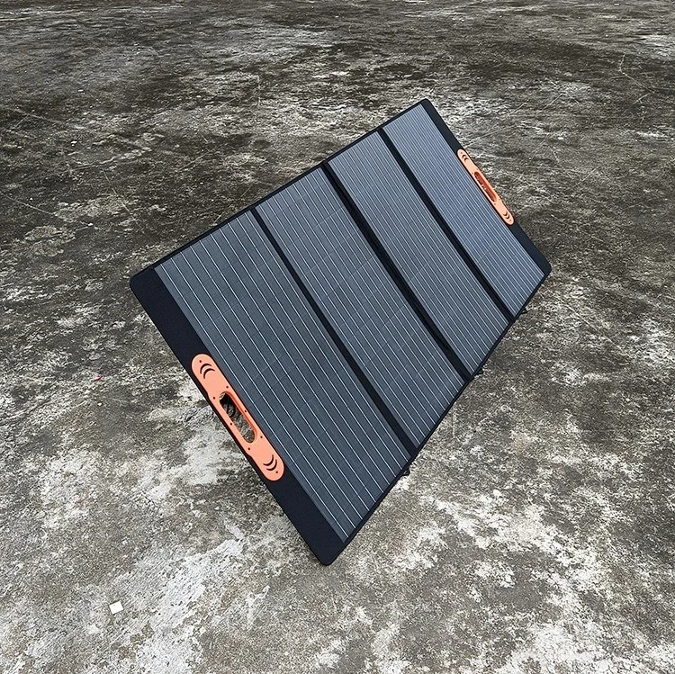 Outdoor Monocrystalline Silicon Solar Cells 200W12V Folding Solar Charging Panel Power Storage Solar Photovoltaic Panel Folding