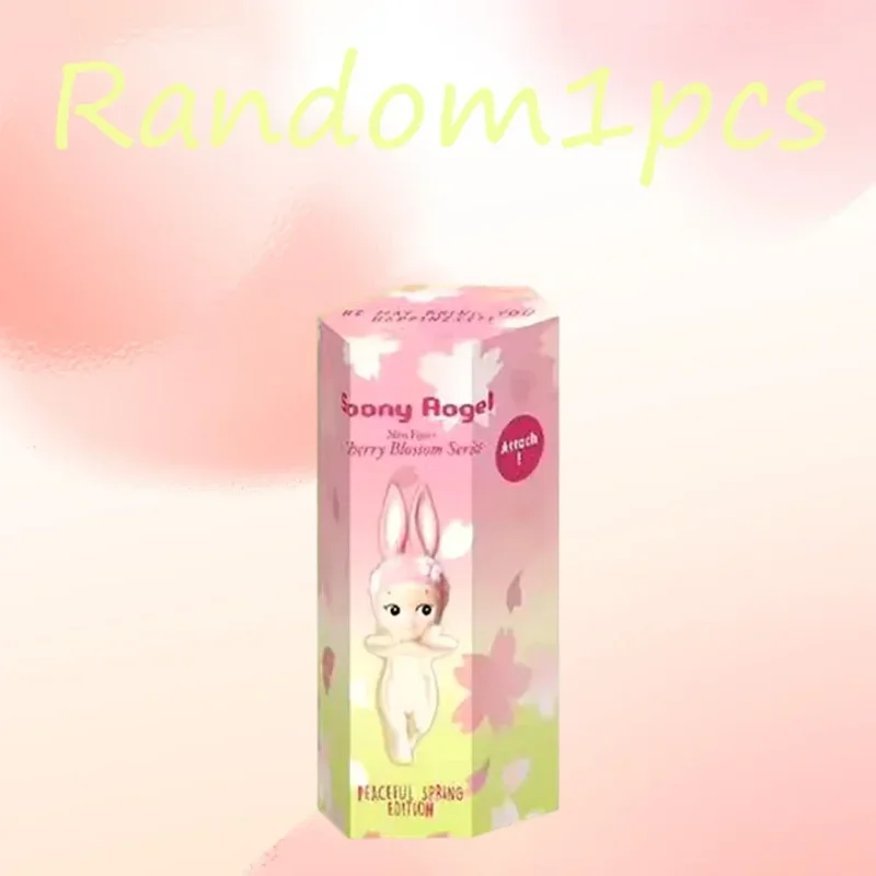 دمية الملاك زهر الكرز سلسلة النسخة الليلية صندوق أعمى جمع هيبرز عمل الشكل الهاتف الحلي صندوق غامض مفاجأة هدية