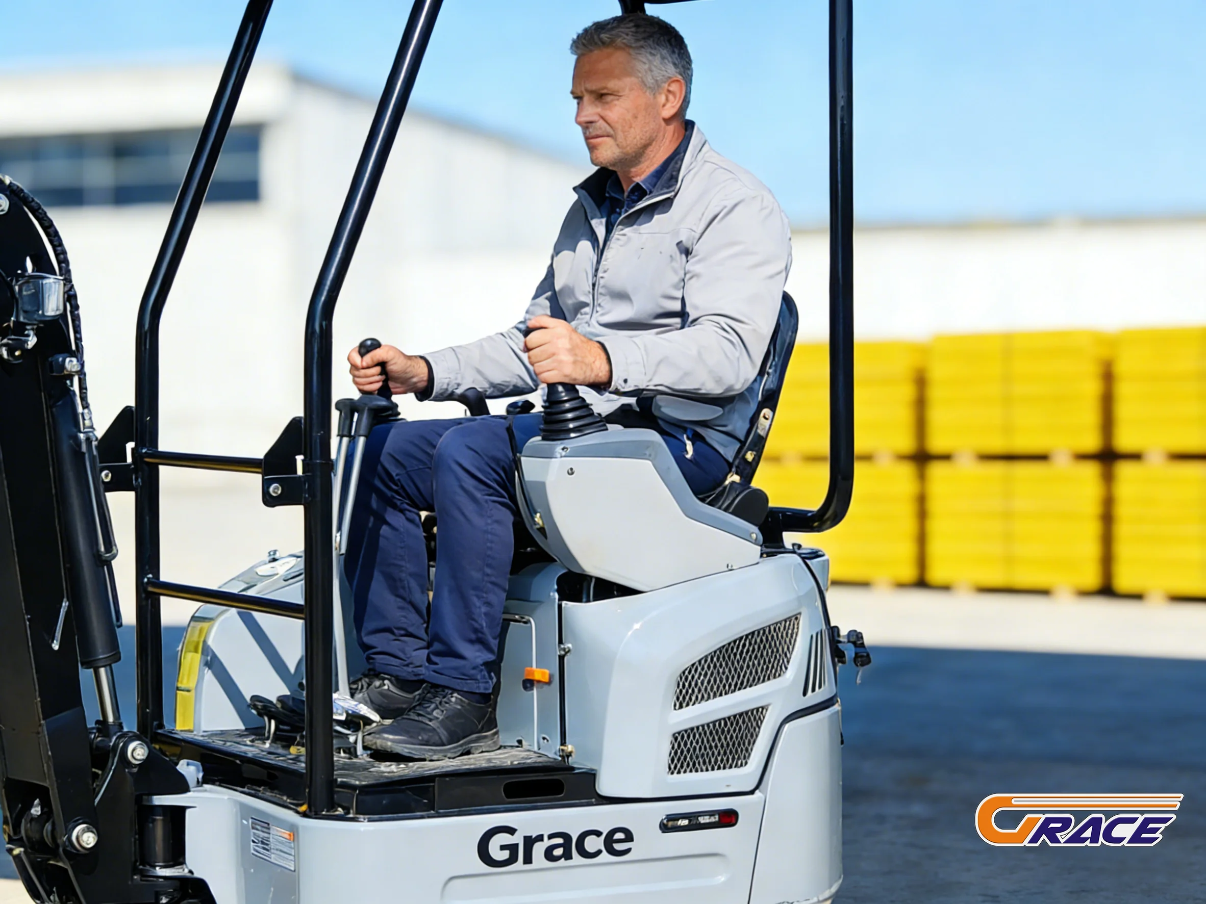 

0.9 Ton Micro Excavator Hydraulic Crawler Digger EPA Euro 5 for Home Garden Use